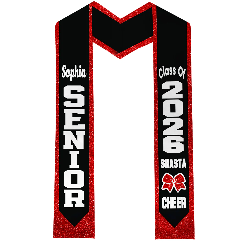 Personalized Senior Graduation Cheer Stole – Cheerleader Graduation Gift HA75 898884 - Image 8