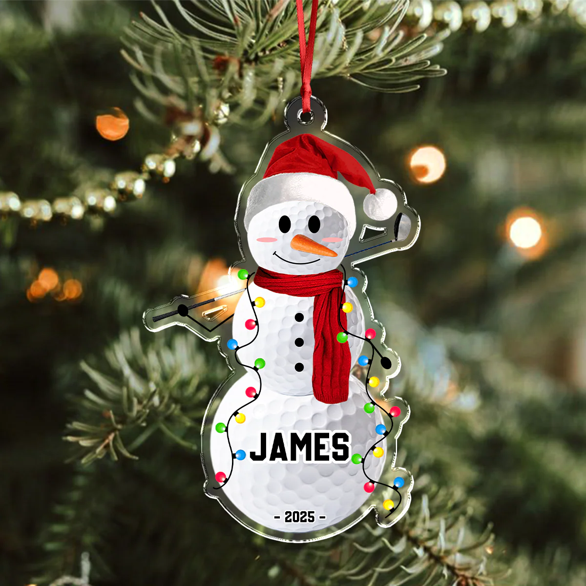 Personalized Sport Snowman Acrylic Ornament Gifts For Players, Team, Boys HA75 897532 - Image 5