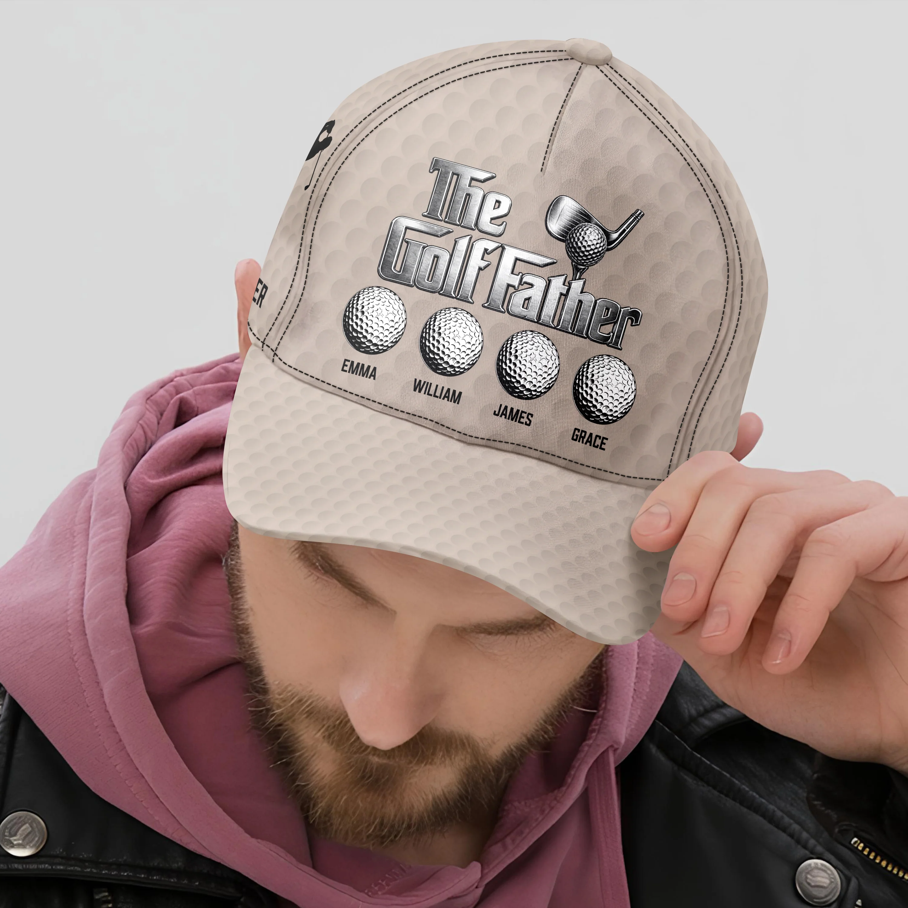 Personalized The Golf Father Classic Cap Gift For Father’s Day CH07 911552 - Image 6