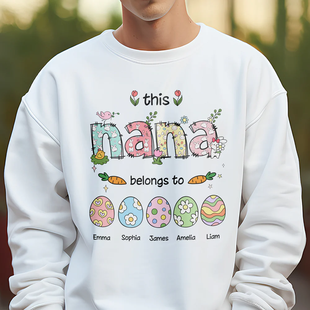 Personalized This Mama Belongs To Us Shirt Gift For Easter Day CH07 910468 - Image 4