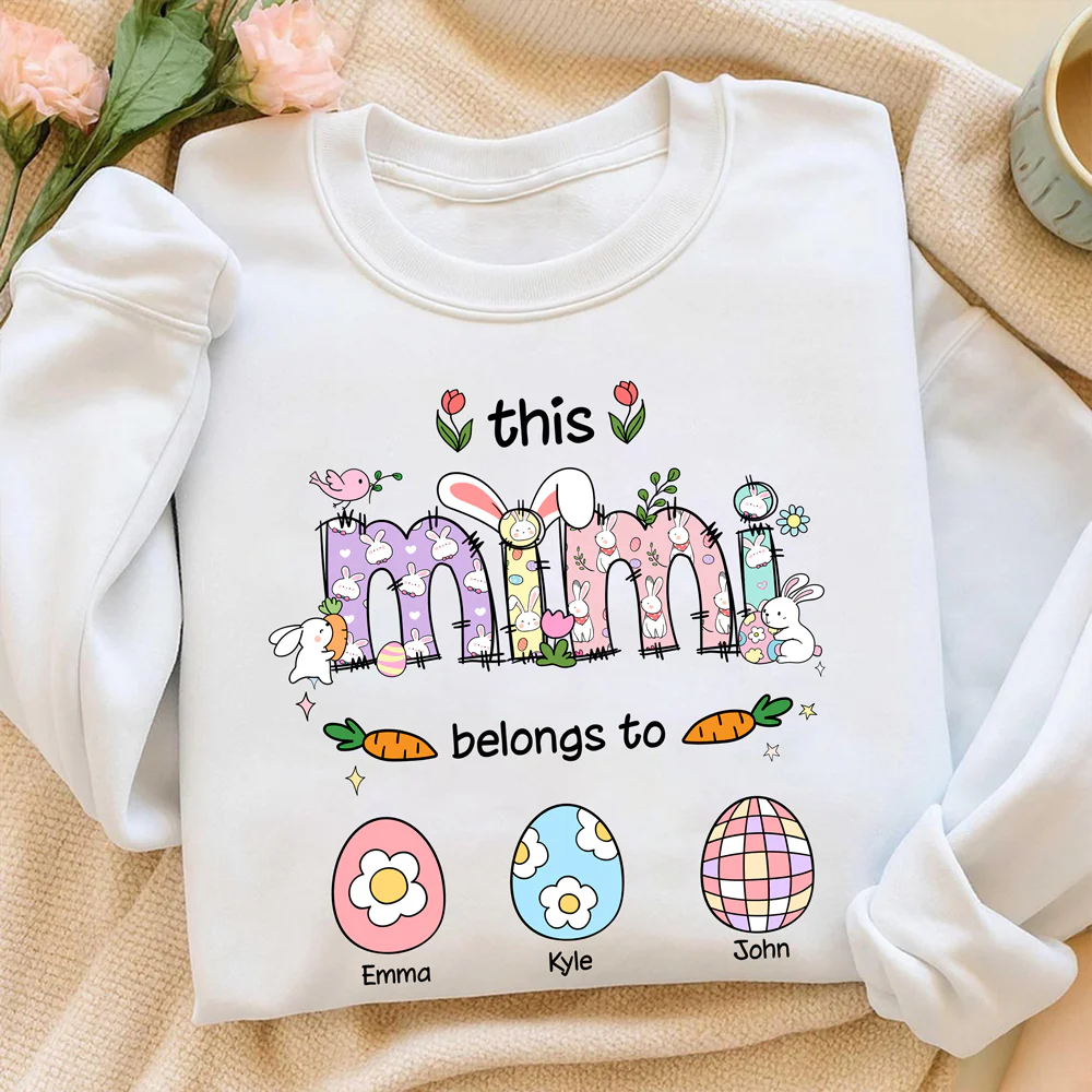 Personalized This Mama Belongs To Us Shirt Gift For Easter Day CH07 910468 - Image 7