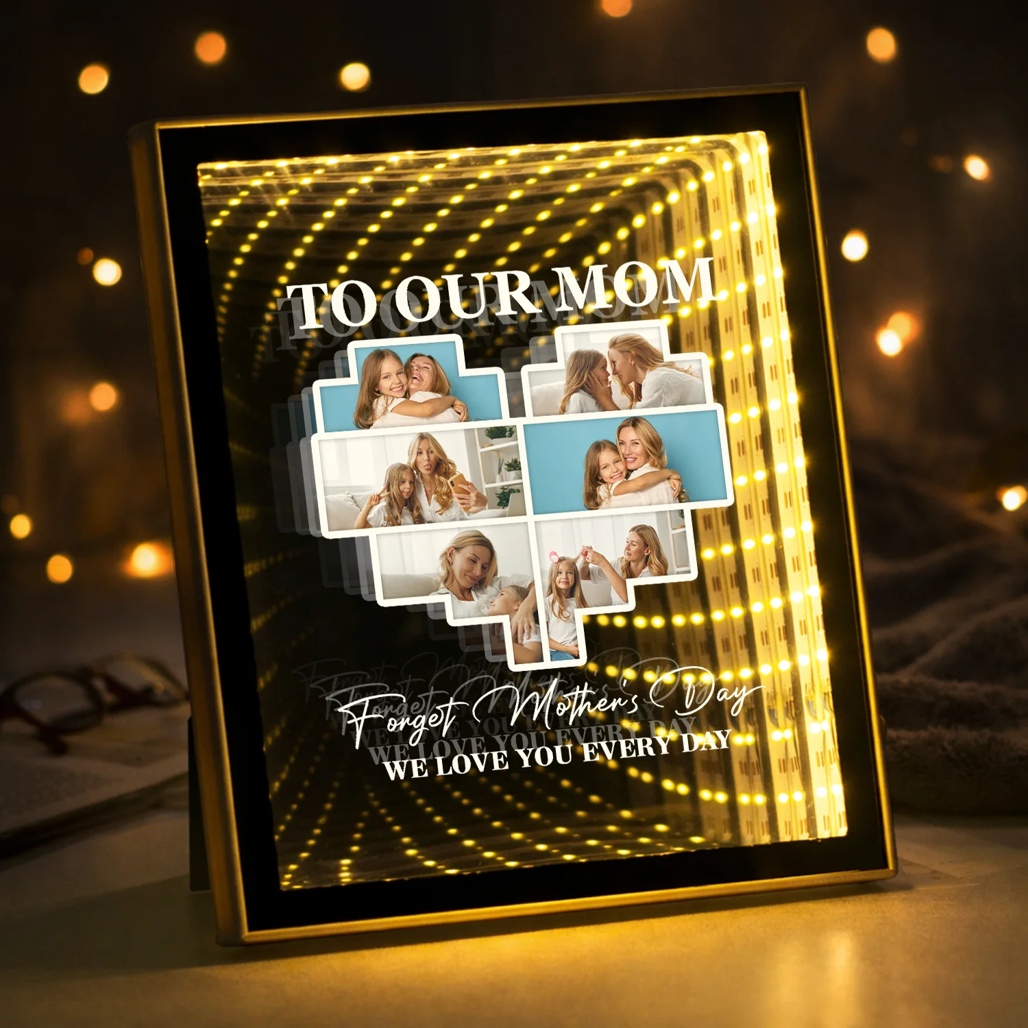Personalized To My Mom Forget Mother's Day I Love You Every Day Mirror Light Box CH07 910874 - Image 2