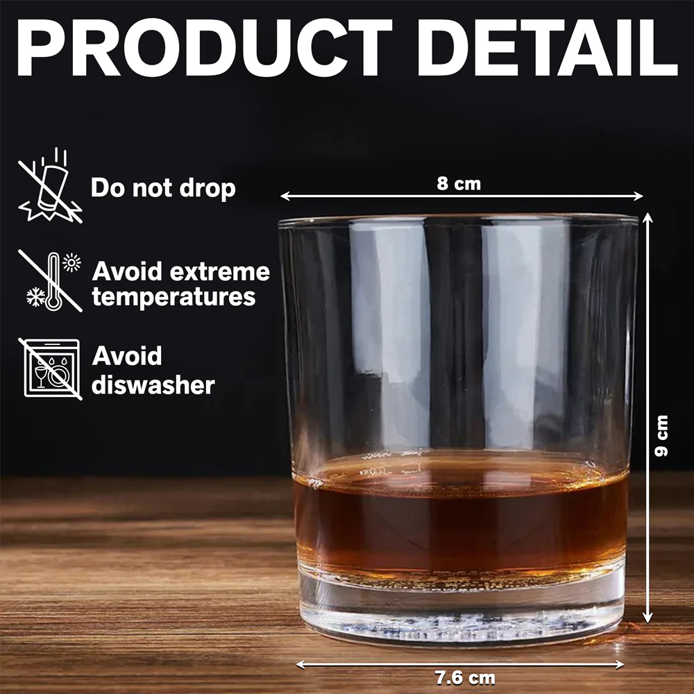 Personalized To The World You Are Dad Whiskey Glass Gift For Father’s Day CH07 911408 - Image 7