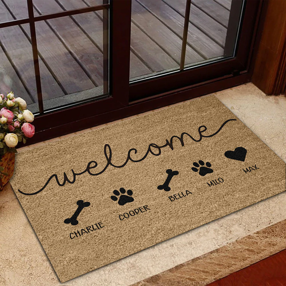 Personalized Welcome Doormat Gift For Pet Lovers TH10 896929 - Image 3