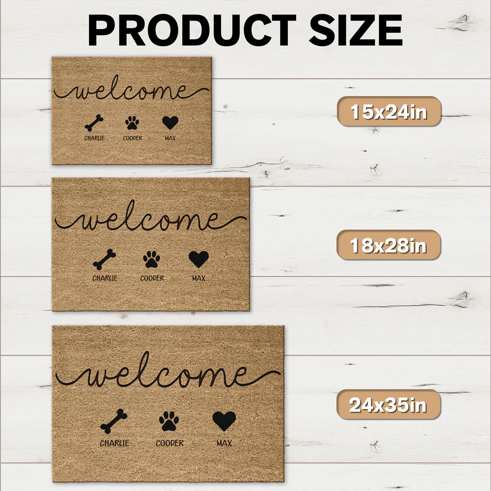 Personalized Welcome Doormat Gift For Pet Lovers TH10 896929 - Image 7