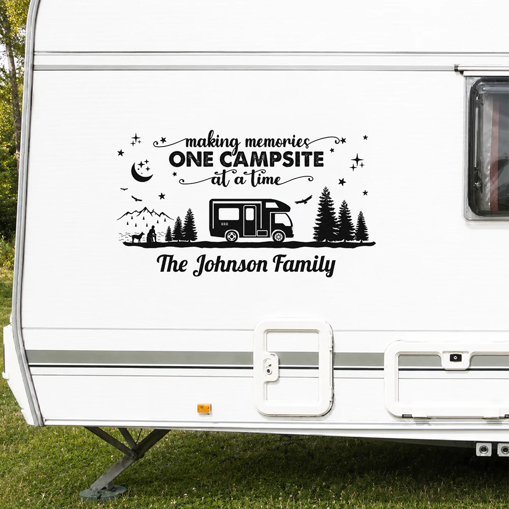 Personalized Welcome to Our Campsite RV Decal Sticker LM32 669405 - Image 7