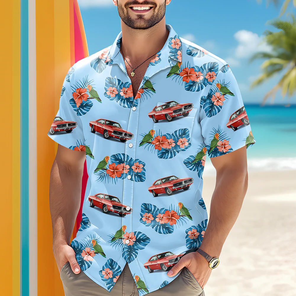 This Is How I Roll - Personalized Upload Vehicle Photo Hawaiian Shirt For Biker CH07 895684 - Image 12