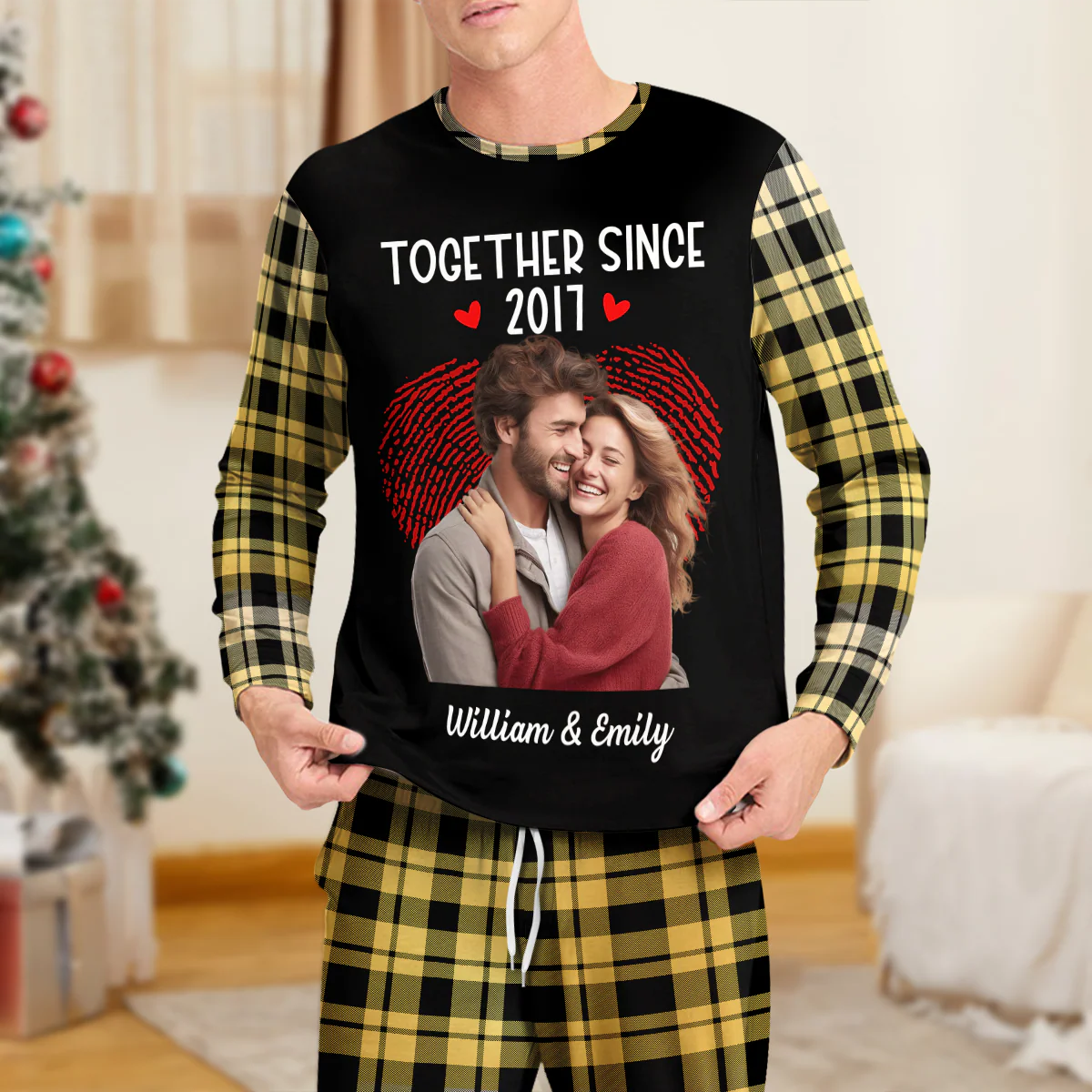 Together Since – Personalized Sleepwear Gift For Couple HO82 900780 - Image 6