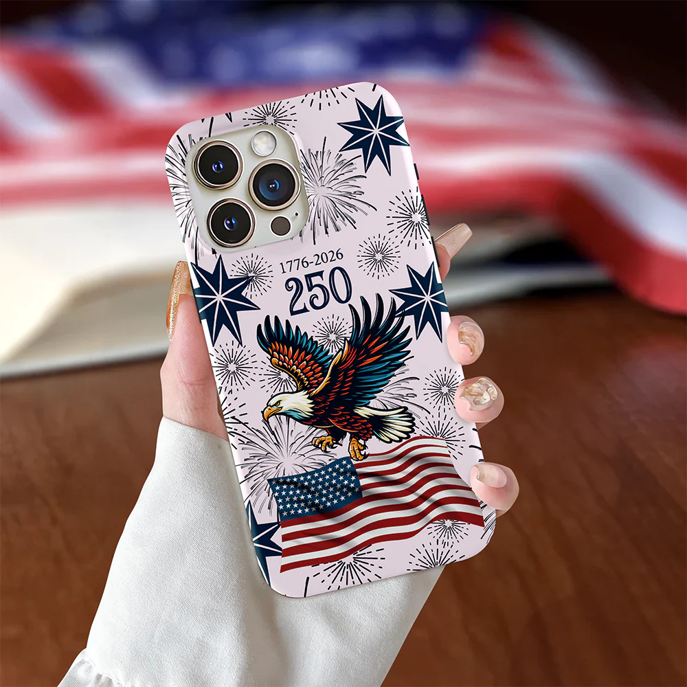 USA 250 Anniversary Eagle 1776-2026 Phone Case HA75 920200 - Image 3