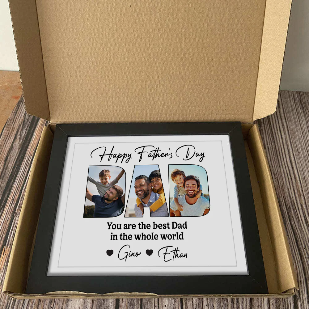 You Are The Best Dad In The Whole World - Personalized Picture Frame CH07 895886 - Image 6