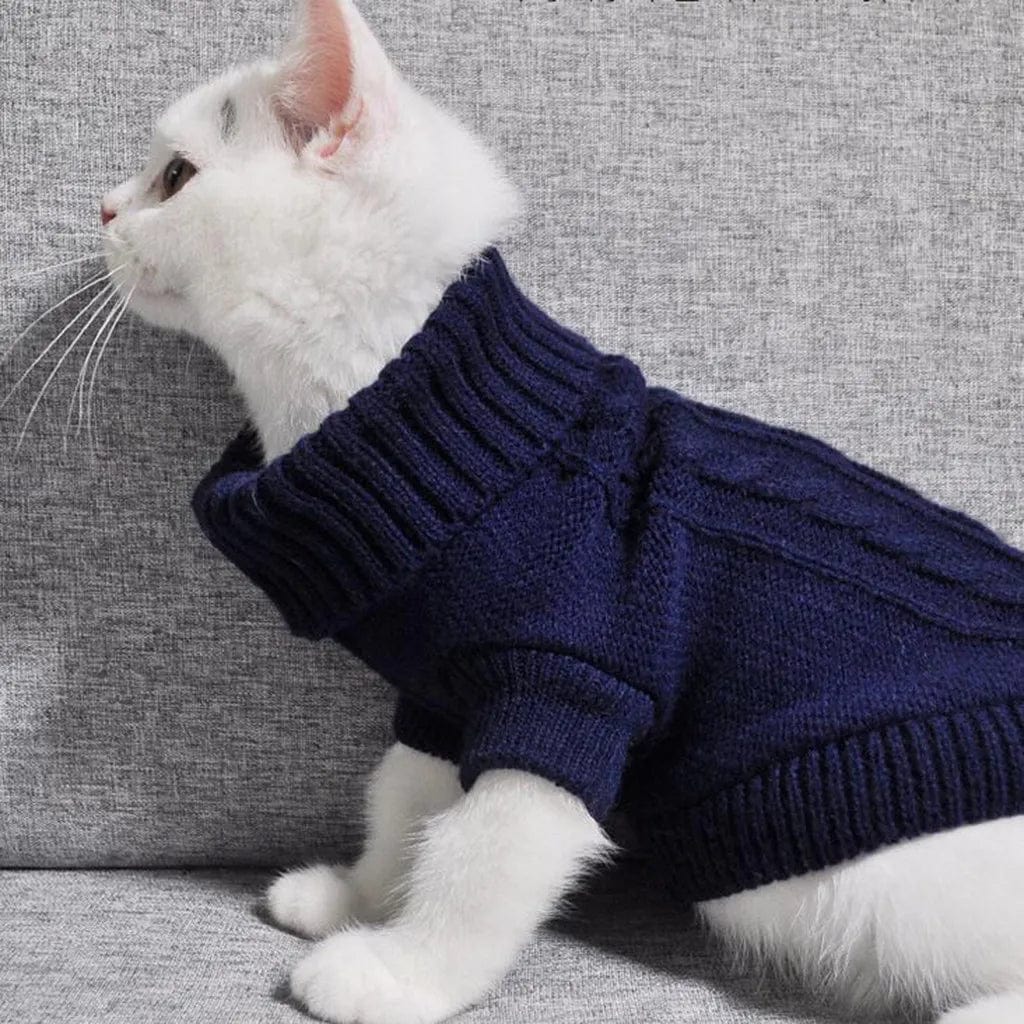 Warm Cat Knitted Sweater Jumper - Image 3