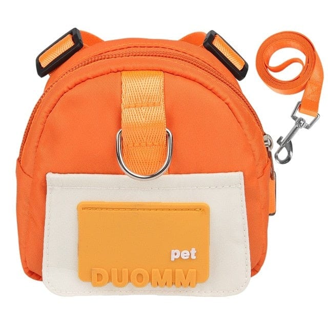 Puppy Backpack With Harness Collar - Image 6