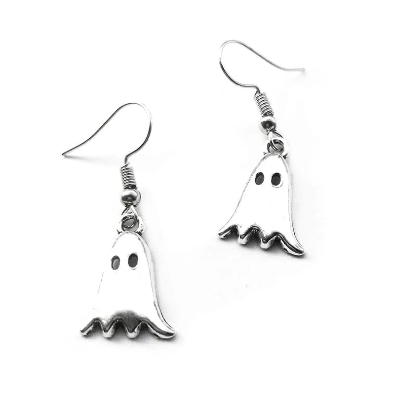 Women Earrings Fashion Skull UFO Zombie Gift - Image 22