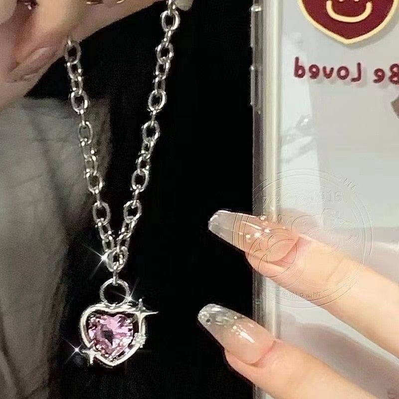 Y2K Accessories Fashion Necklace Sweet Cool Clavicle Chain Aesthetic Jewelry - Image 39