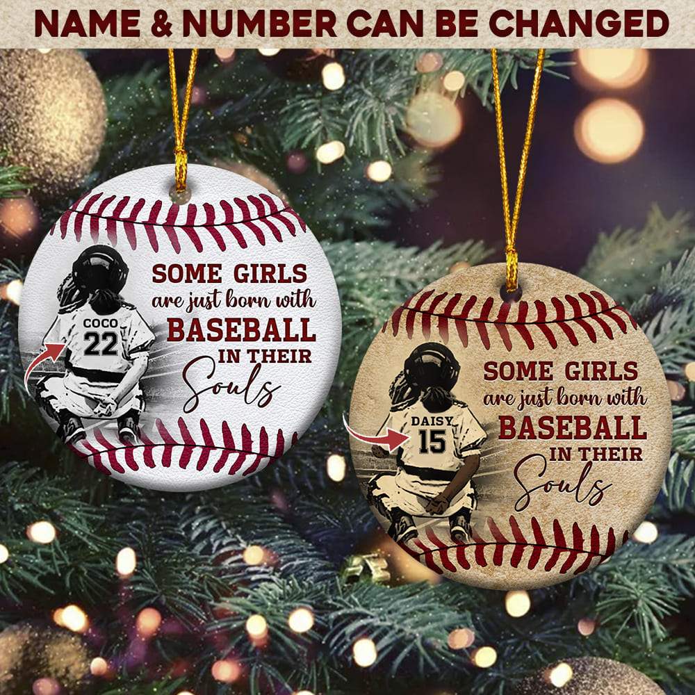 Some Boys Are Just Born With Baseball/Basketball Ornament, In Their Soul DA199 - Image 2