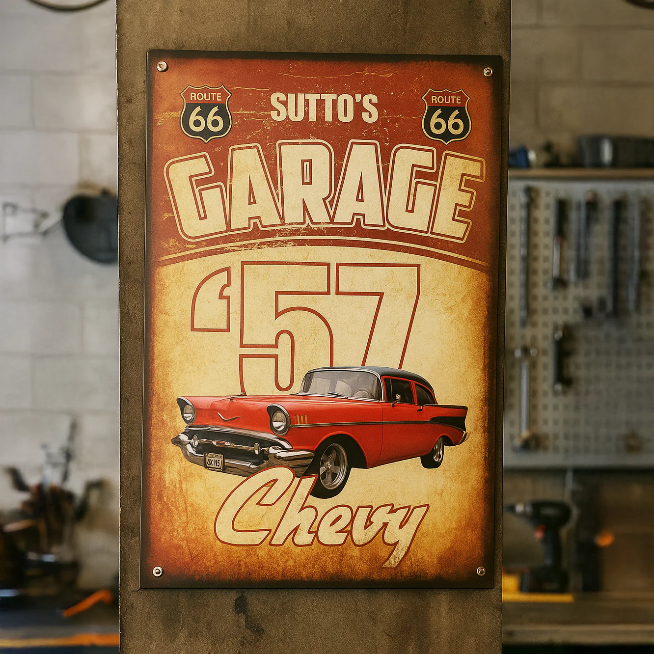 Personalized Custom Text And Upload Photo Car Metal Sign N304 889857 - Image 5