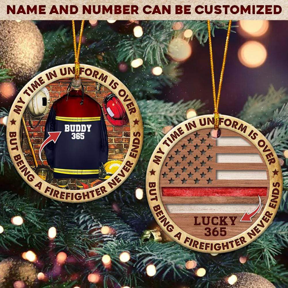 Being A Firefighter Ornament DA199