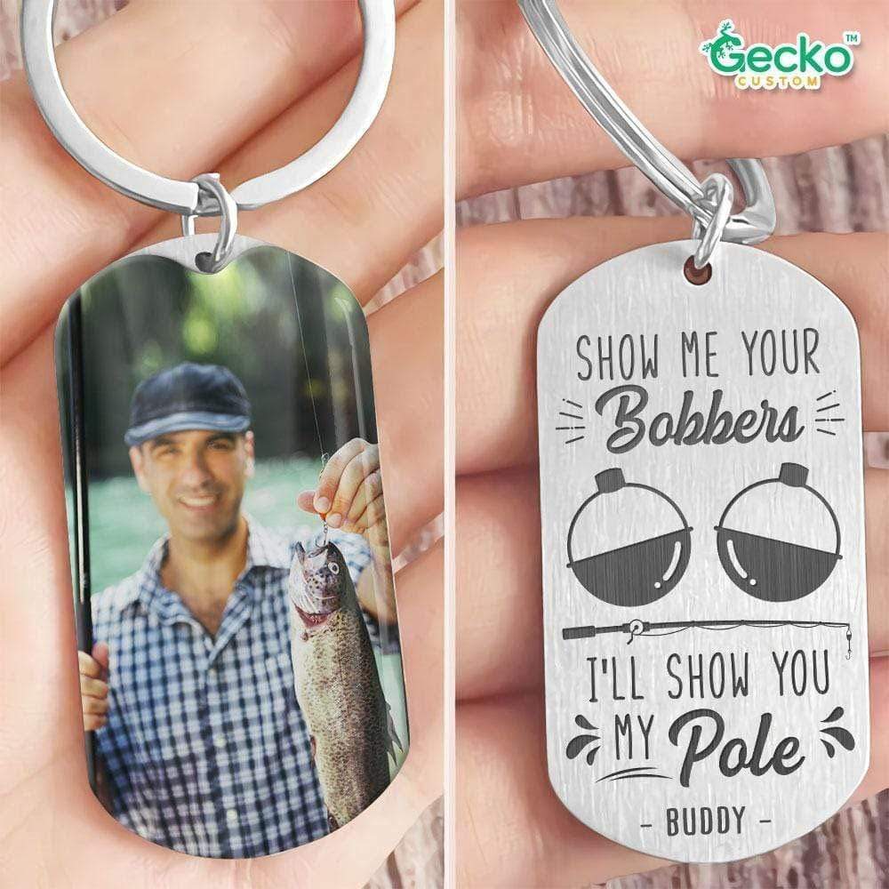 I Love You As Much As You Love Fishing Outdoor Metal Keychain HN590
