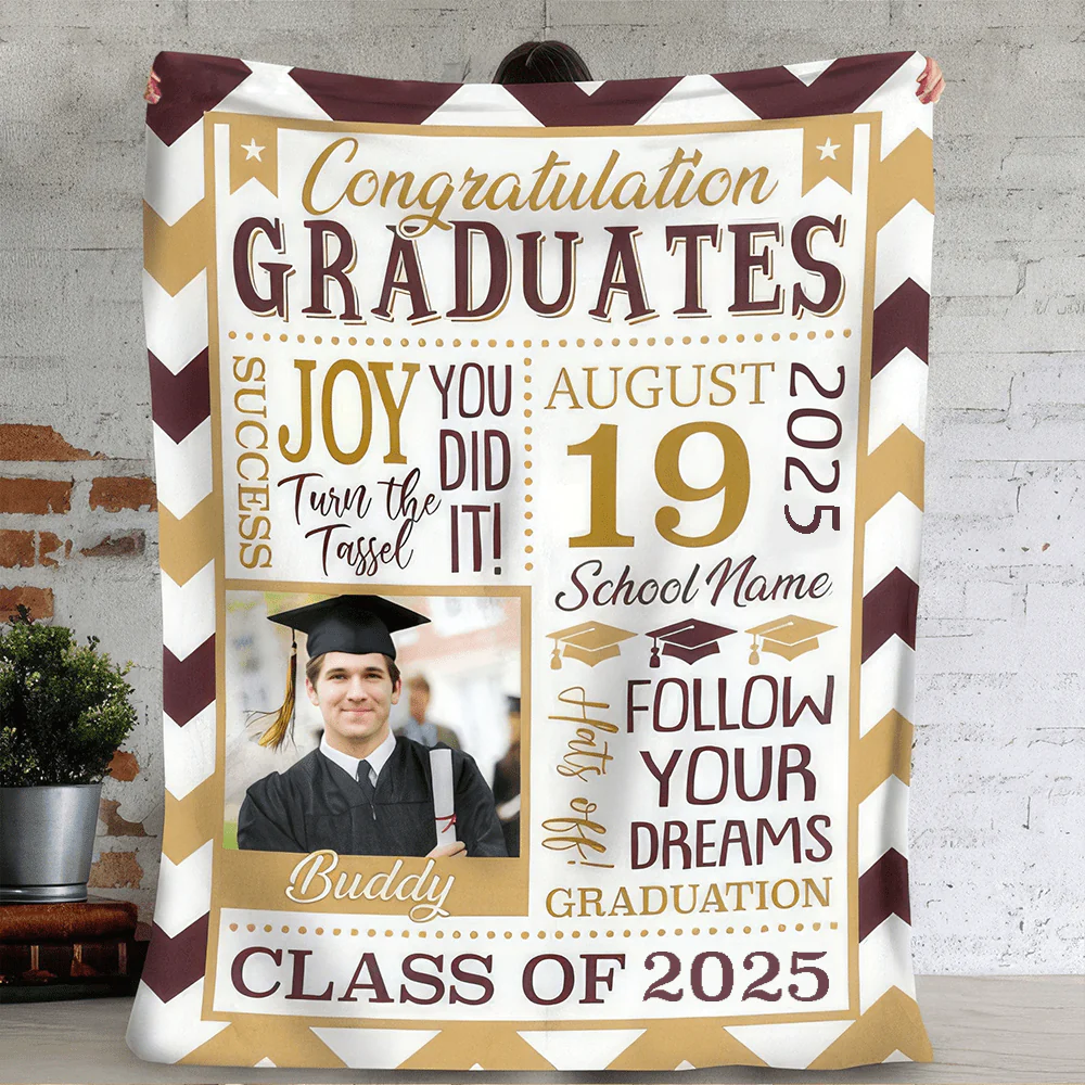 Congratulation Graduation Blanket HN590