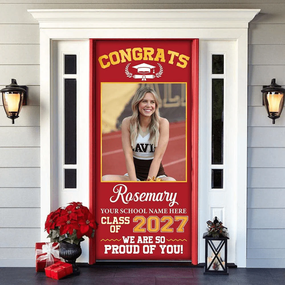 Class of 2026 Congrats Graduation Door Cover HN590 895084 - Image 4
