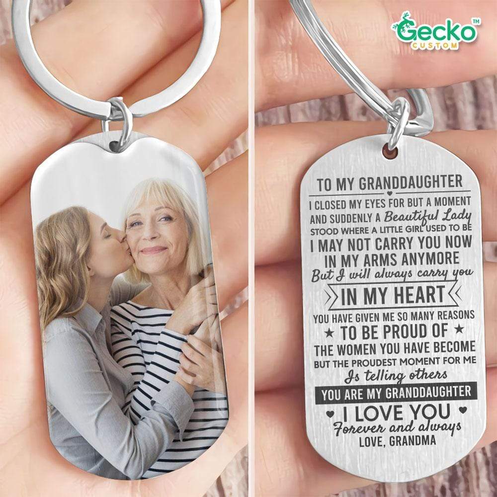 You Are My Grand Daughter Family Metal Keychain HN590