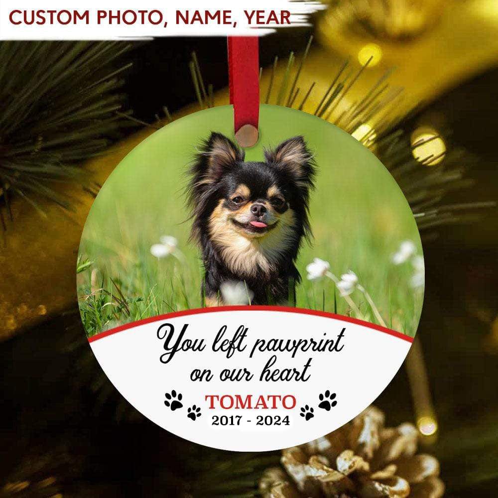 Our Favourite Hello Our Hardness Goodbye Loss Dog Ornament HN590 891349