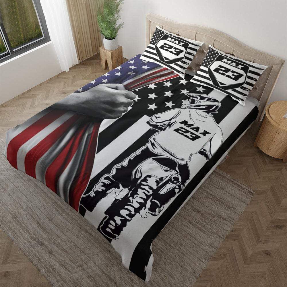 Personalized Custom Motocross Bedding HN590 - Image 2