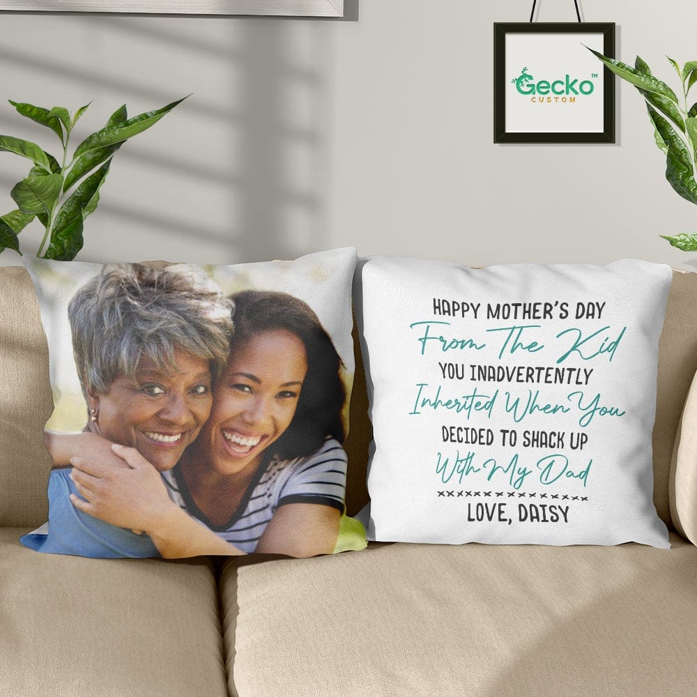 From The Kid Step Mother Family Throw Pillow HN590