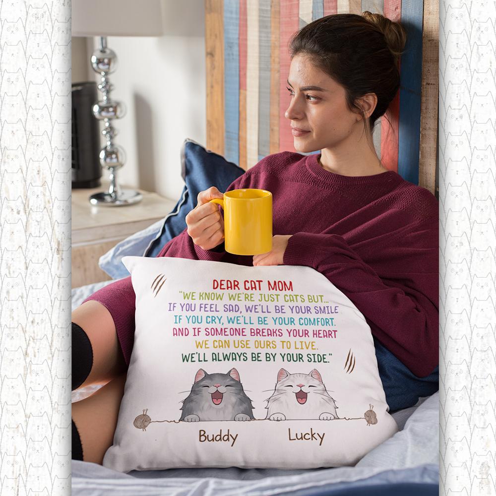 I know I'm Just A Cat But If You Feel Sad I'll Be Your Smile Cat Pillow HN590 - Image 2