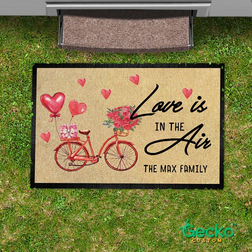 Love Is In The Air Couple Doormat HN590 - Image 2