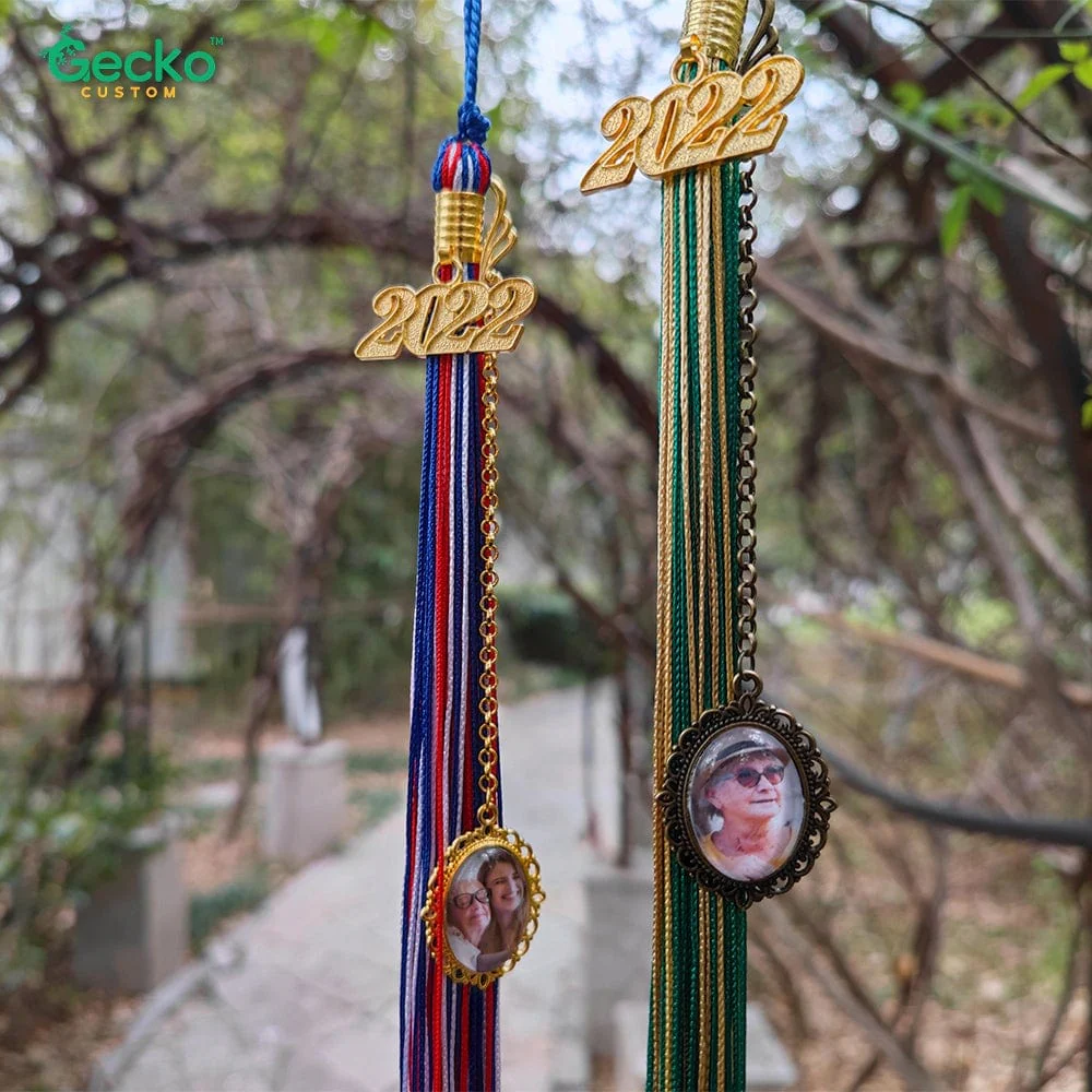 Custom Memorial Photo Graduation Tassel Charm, Graduation Gift HN590 895070 - Image 5