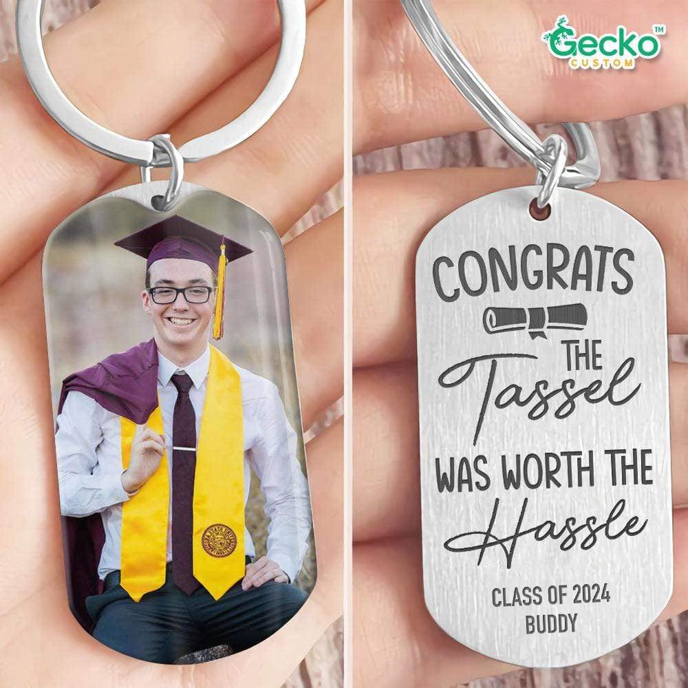 Congratulation Graduation Metal Keychain HN590 - Image 11