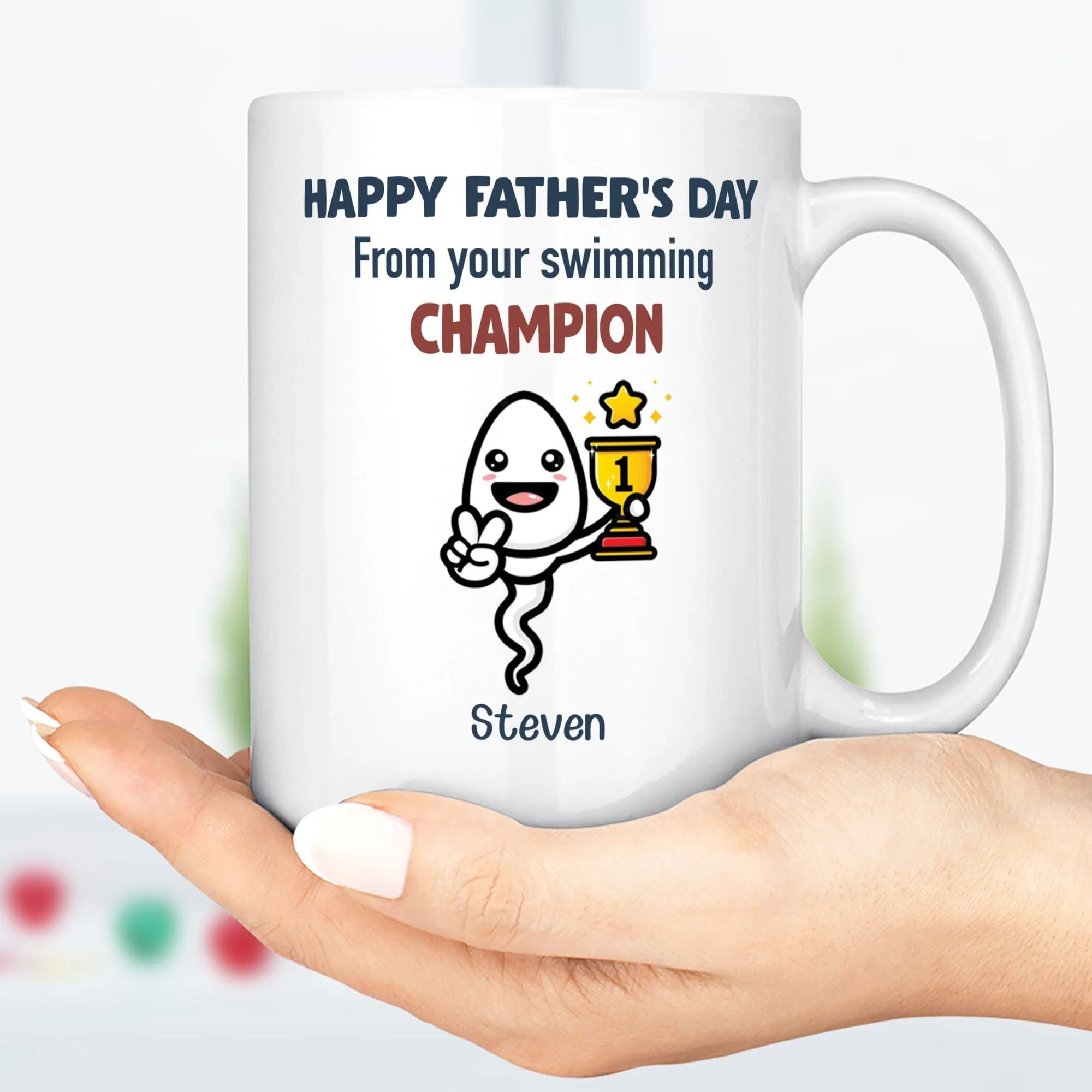 You Have A Weak Pull Out Game Personalized Custom Father's Day Birthday Mug C351 890771 - Image 2