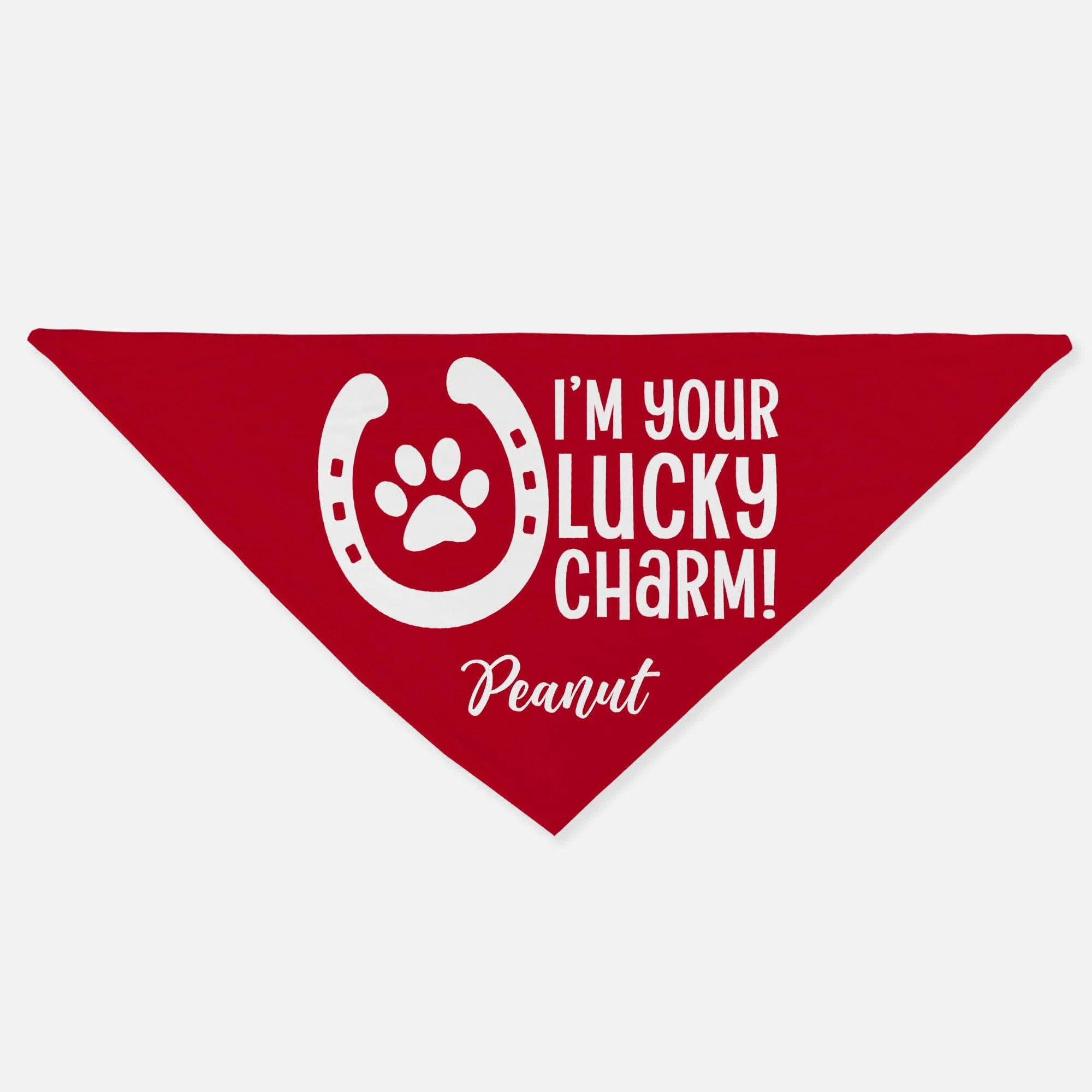Your Lucky Charm St. Patrick's Day Bandana Personalized Dog Cat Pet Bandana C621 - Image 2